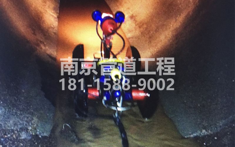 224莲花嘉园管道机器人检测