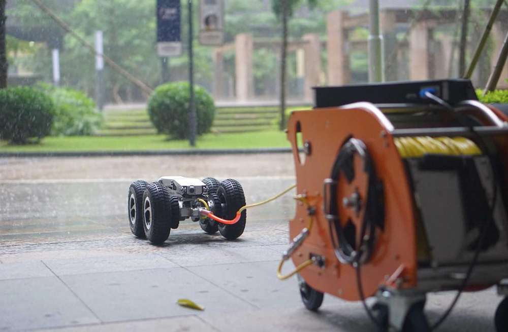 285莲花嘉园管道检测机器人