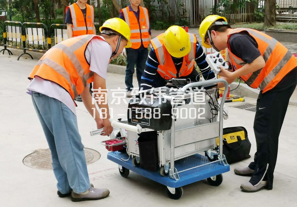 368莲花嘉园市政管道检测